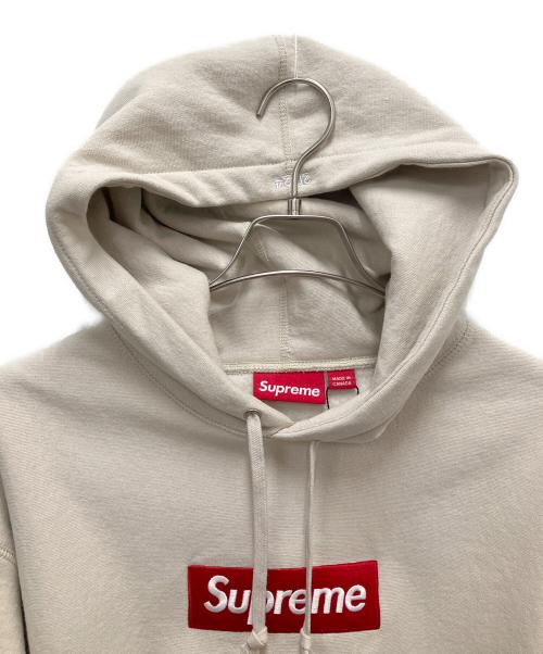 SUPREME（シュプリーム）SUPREME (シュプリーム) プルオーバーパーカー ベージュ サイズ:SIZE Mの古着・服飾アイテム