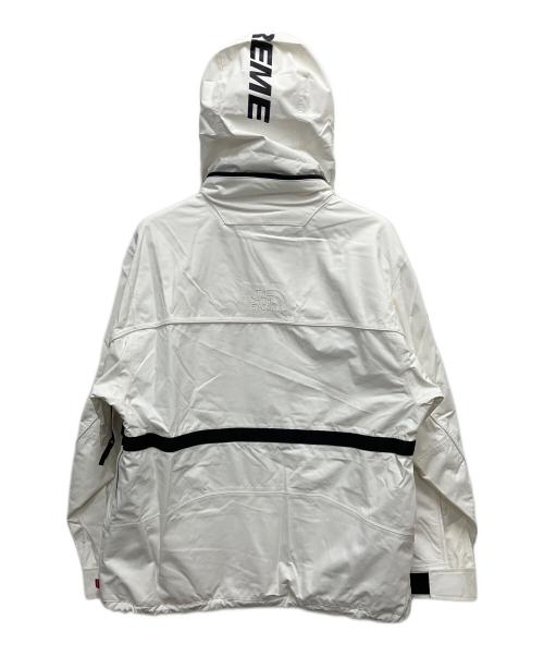 THE NORTH FACE（ザ ノース フェイス）THE NORTH FACE (ザ ノース フェイス) SUPREME (シュプリーム) ナイロンジャケット ホワイト サイズ:SIZE Lの古着・服飾アイテム