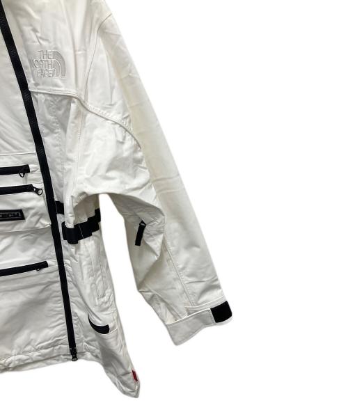 THE NORTH FACE（ザ ノース フェイス）THE NORTH FACE (ザ ノース フェイス) SUPREME (シュプリーム) ナイロンジャケット ホワイト サイズ:SIZE Lの古着・服飾アイテム