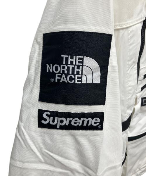 THE NORTH FACE（ザ ノース フェイス）THE NORTH FACE (ザ ノース フェイス) SUPREME (シュプリーム) ナイロンジャケット ホワイト サイズ:SIZE Lの古着・服飾アイテム