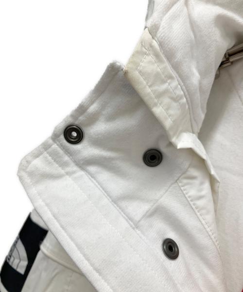 THE NORTH FACE（ザ ノース フェイス）THE NORTH FACE (ザ ノース フェイス) SUPREME (シュプリーム) ナイロンジャケット ホワイト サイズ:SIZE Lの古着・服飾アイテム