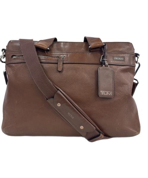 TUMI（トゥミ）TUMI (トゥミ) ショルダーバッグ ブラウンの古着・服飾アイテム