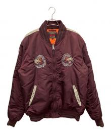 Schott（ショット）の古着「ナイロンジャケット」｜パープル