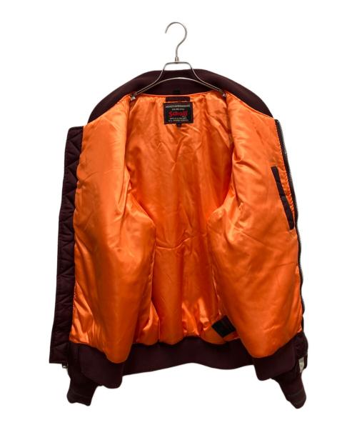 Schott（ショット）Schott (ショット) ナイロンジャケット パープル サイズ:SIZE XLの古着・服飾アイテム