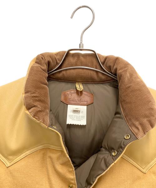 RockyMountainFeatherBed（ロッキーマウンテンフェザーベッド）RockyMountainFeatherBed (ロッキーマウンテンフェザーベッド) ダウンベスト ベージュ サイズ:SIZE 42の古着・服飾アイテム