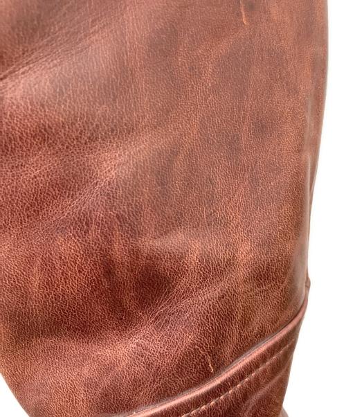 Aero LEATHER（エアロレザー）Aero LEATHER (エアロレザー) レザージャケット ブラウン サイズ:SIZE 34の古着・服飾アイテム
