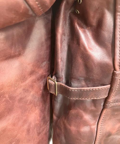 Aero LEATHER（エアロレザー）Aero LEATHER (エアロレザー) レザージャケット ブラウン サイズ:SIZE 34の古着・服飾アイテム