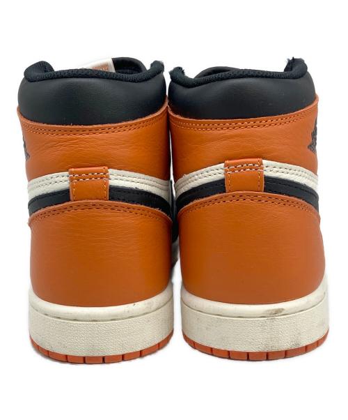 NIKE（ナイキ）NIKE (ナイキ) Air Jordan 1 Retro High OG ホワイト×オレンジ サイズ:SIZE 26cmの古着・服飾アイテム