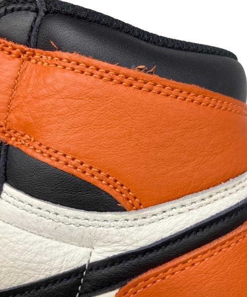 NIKE（ナイキ）NIKE (ナイキ) Air Jordan 1 Retro High OG ホワイト×オレンジ サイズ:SIZE 26cmの古着・服飾アイテム