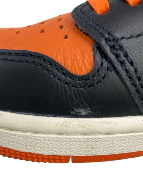 NIKE（ナイキ）NIKE (ナイキ) Air Jordan 1 Retro High OG ホワイト×オレンジ サイズ:SIZE 26cmの古着・服飾アイテム