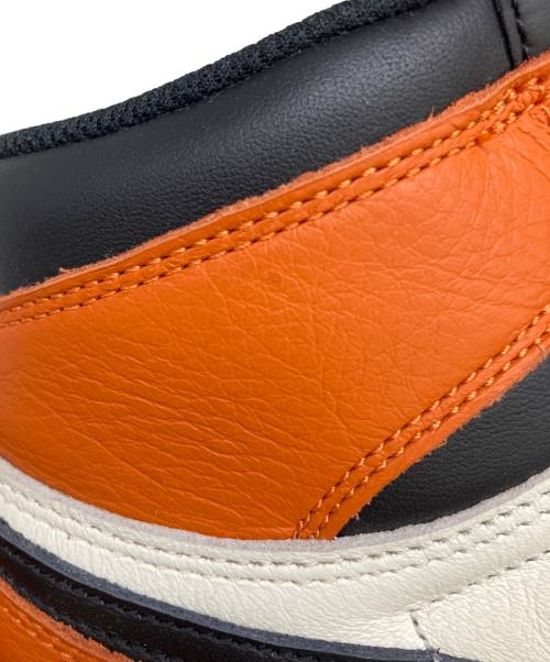NIKE（ナイキ）NIKE (ナイキ) Air Jordan 1 Retro High OG ホワイト×オレンジ サイズ:SIZE 26cmの古着・服飾アイテム