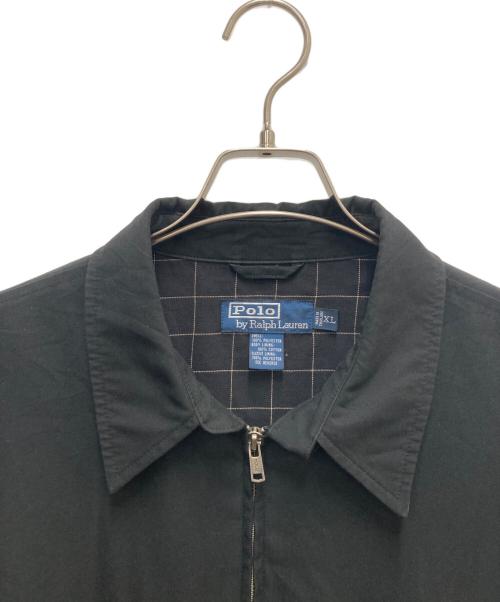 POLO RALPH LAUREN（ポロ・ラルフローレン）POLO RALPH LAUREN (ポロ・ラルフローレン) スイングトップ ブラック サイズ:SIZE XLの古着・服飾アイテム
