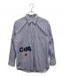 PLAY COMME des GARCONS（プレイコムデギャルソン）の古着「長袖シャツ」｜ブルー×ホワイト