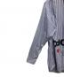 中古・古着 PLAY COMME des GARCONS (プレイコムデギャルソン) 長袖シャツ ブルー×ホワイト サイズ:SIZE L：17000円