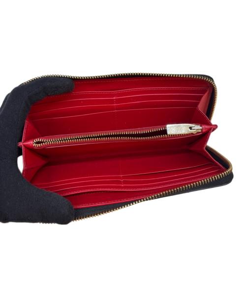 Christian Louboutin（クリスチャン・ルブタン）Christian Louboutin (クリスチャン・ルブタン) 長財布 ホワイト×グリーンの古着・服飾アイテム