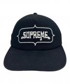 SUPREMEシュプリーム）の古着「キャップ」｜ブラック