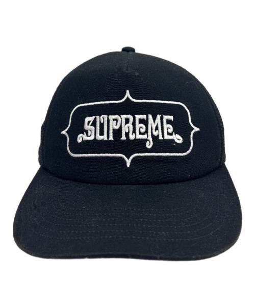 SUPREME（シュプリーム）Supreme (シュプリーム) キャップ ブラックの古着・服飾アイテム