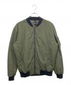 THE NORTH FACEザ ノース フェイス）の古着「トランジットボンバージャケット MA-1」｜グリーン
