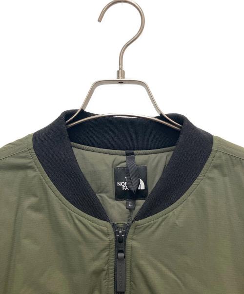 THE NORTH FACE（ザ ノース フェイス）THE NORTH FACE (ザ ノース フェイス) トランジットボンバージャケット MA-1 グリーン サイズ:SIZE Lの古着・服飾アイテム