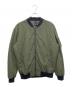 THE NORTH FACE（ザ ノース フェイス）の古着「トランジットボンバージャケット MA-1」｜グリーン