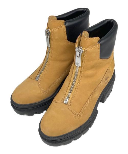 Timberland（ティンバーランド）Timberland (ティンバーランド) EVERLEIGH FRONT ZIP BOOT ベージュ サイズ:SIZE 23cmの古着・服飾アイテム