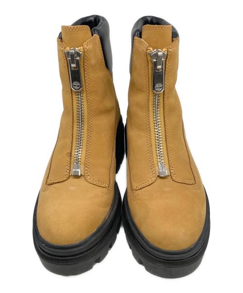 Timberland（ティンバーランド）Timberland (ティンバーランド) EVERLEIGH FRONT ZIP BOOT ベージュ サイズ:SIZE 23cmの古着・服飾アイテム