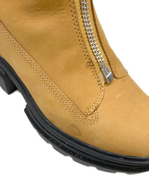 Timberland（ティンバーランド）Timberland (ティンバーランド) EVERLEIGH FRONT ZIP BOOT ベージュ サイズ:SIZE 23cmの古着・服飾アイテム