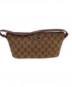 GUCCIグッチ）の古着「アクセサリーポーチ」｜ブラウン