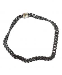 FENDI（フェンディ）の古着「FFロゴチェーンネックレス」