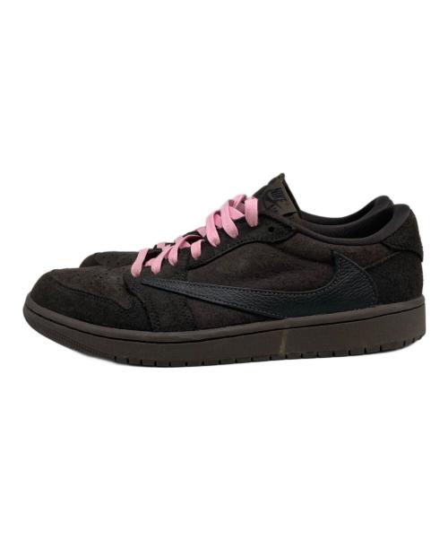 NIKE（ナイキ）NIKE (ナイキ) Travis Scott (トラヴィススコット) Air Jordan 1 ブラウン サイズ:SIZE 27cmの古着・服飾アイテム