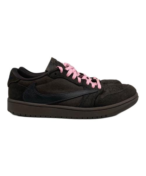 NIKE（ナイキ）NIKE (ナイキ) Travis Scott (トラヴィススコット) Air Jordan 1 ブラウン サイズ:SIZE 27cmの古着・服飾アイテム