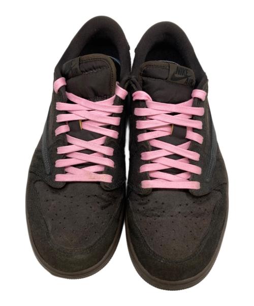NIKE（ナイキ）NIKE (ナイキ) Travis Scott (トラヴィススコット) Air Jordan 1 ブラウン サイズ:SIZE 27cmの古着・服飾アイテム
