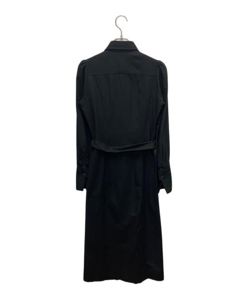 DRIES VAN NOTEN（ドリスヴァンノッテン）DRIES VAN NOTEN (ドリスヴァンノッテン) シャツワンピース ブラック サイズ:SIZE 36の古着・服飾アイテム