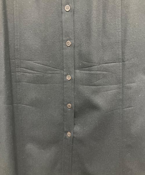 DRIES VAN NOTEN（ドリスヴァンノッテン）DRIES VAN NOTEN (ドリスヴァンノッテン) シャツワンピース ブラック サイズ:SIZE 36の古着・服飾アイテム