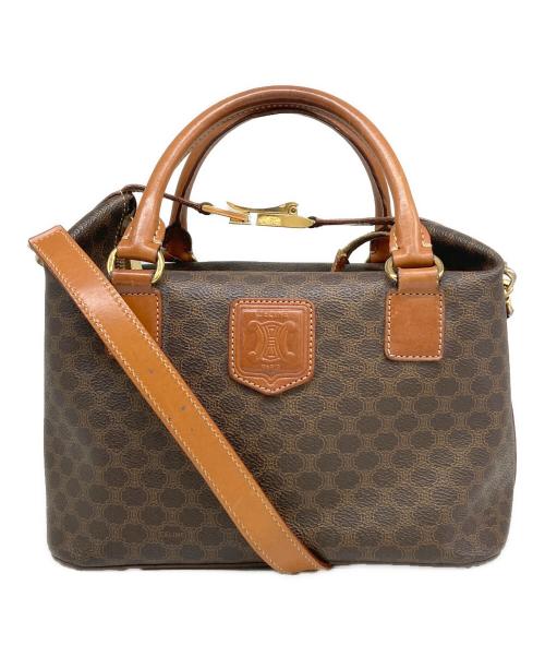 CELINE（セリーヌ）CELINE (セリーヌ) 2WAYショルダーバッグ ブラウンの古着・服飾アイテム