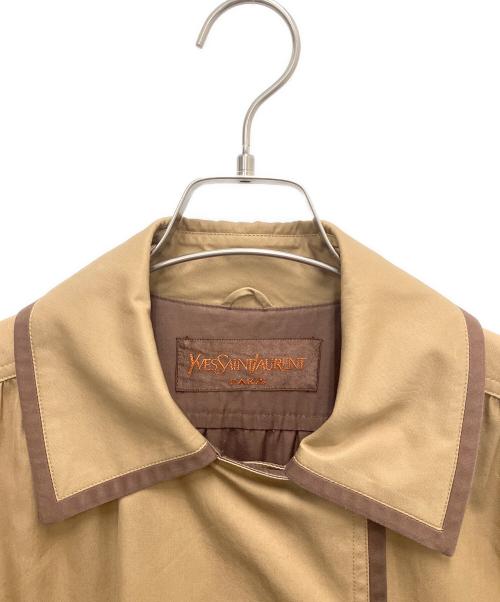 Yves Saint Laurent（イヴサンローラン）Yves Saint Laurent (イヴサンローラン) コート ブラウン サイズ:-の古着・服飾アイテム