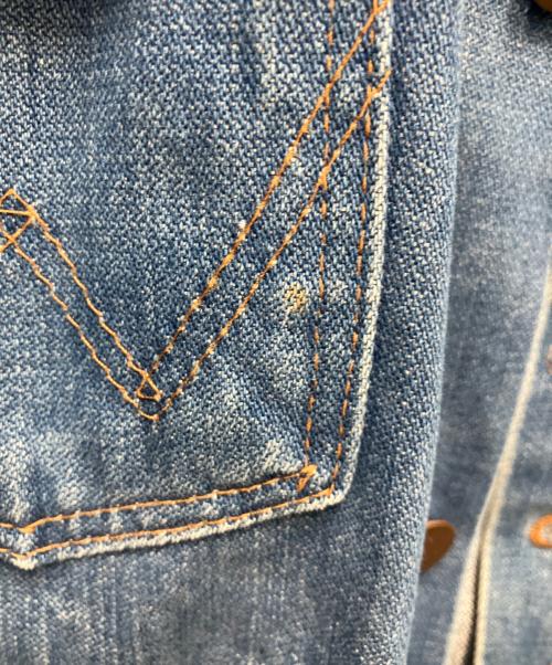 Wrangler（ラングラー）Wrangler (ラングラー) デニムジャケット インディゴ サイズ:SIZE 38（約Mサイズ相当）の古着・服飾アイテム