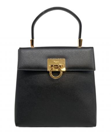 サルヴァトーレフェラガモ ガンチーニ ショルダーバッグ レディース 【中古】 中古・古着通販】Salvatore Ferragamo (サルヴァトーレ フェラガモ