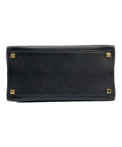 Salvatore Ferragamo（サルヴァトーレ フェラガモ）Salvatore Ferragamo (サルヴァトーレ フェラガモ) 2WAYショルダーバッグ　ガンチーニ ブラックの古着・服飾アイテム