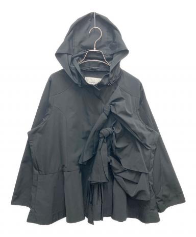美品 Chika Kisada チカキサダ フリル 長袖 カットソー CT-19159 サイズ1 ブラック レディース 古着 中古 USED Chika Kisada - 美品 Chika Kisada チカキサダ フリル 長袖 カットソー