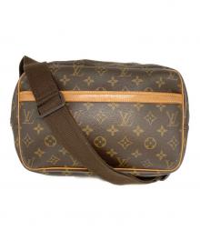 LOUIS VUITTON（ルイ ヴィトン）の古着「ショルダーバッグ　リポーターPM」｜ブラウン