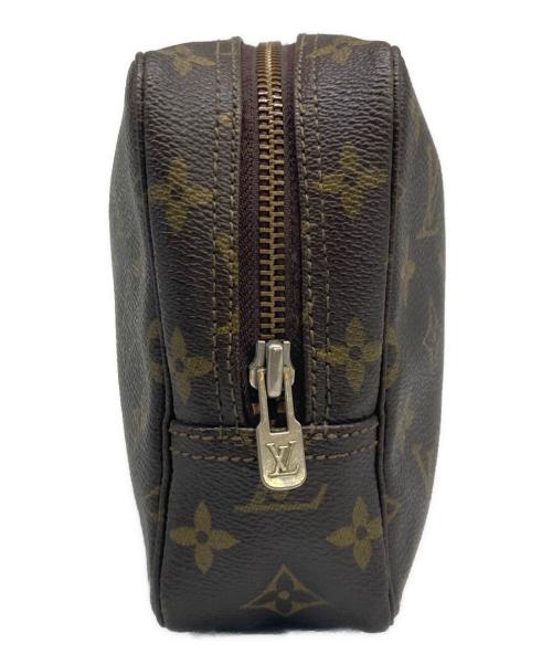 LOUIS VUITTON（ルイ ヴィトン）LOUIS VUITTON (ルイ ヴィトン) コスメポーチ　トゥルーストワレット28 ブラウンの古着・服飾アイテム
