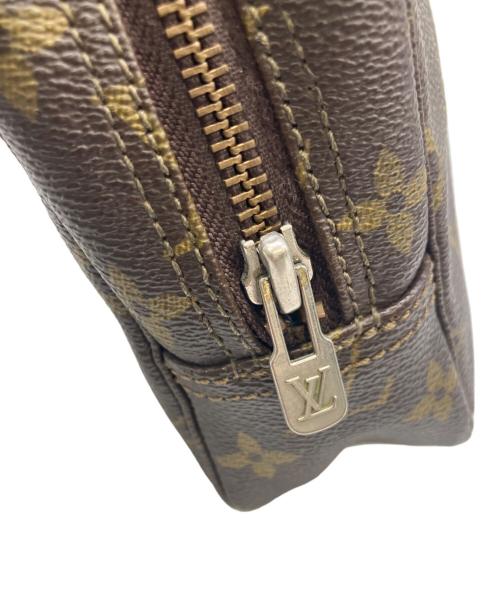 LOUIS VUITTON（ルイ ヴィトン）LOUIS VUITTON (ルイ ヴィトン) コスメポーチ　トゥルーストワレット28 ブラウンの古着・服飾アイテム