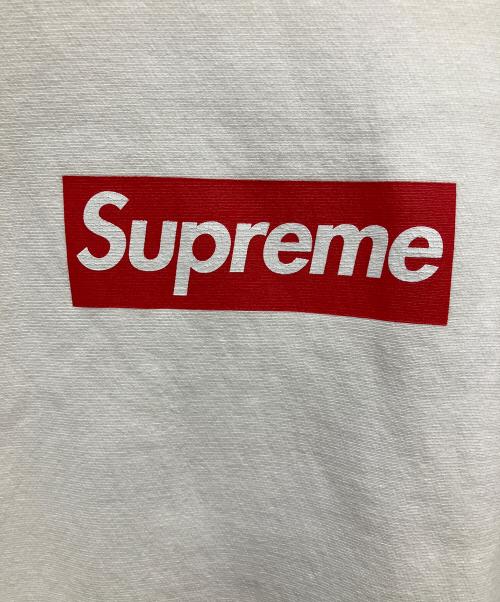 SUPREME（シュプリーム）SUPREME (シュプリーム) WASHED BOX LOGO CREWNECK ホワイト サイズ:SIZE Lの古着・服飾アイテム