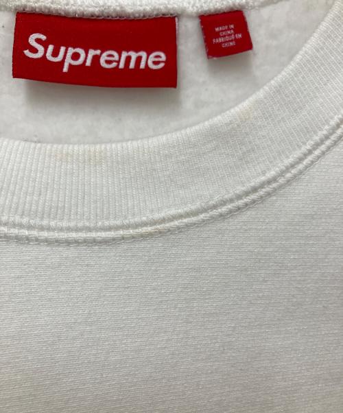 SUPREME（シュプリーム）SUPREME (シュプリーム) WASHED BOX LOGO CREWNECK ホワイト サイズ:SIZE Lの古着・服飾アイテム
