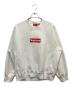SUPREME（シュプリーム）の古着「WASHED BOX LOGO CREWNECK」｜ホワイト