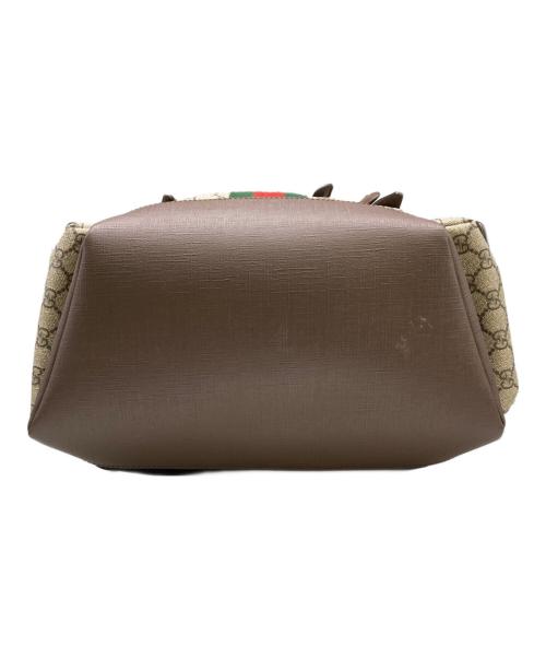GUCCI（グッチ）GUCCI (グッチ) GGミディアム バックパック ベージュの古着・服飾アイテム