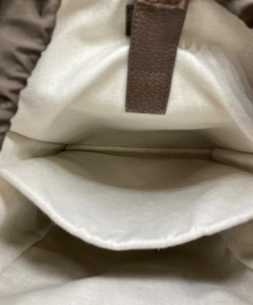 GUCCI（グッチ）GUCCI (グッチ) GGミディアム バックパック ベージュの古着・服飾アイテム