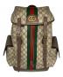 GUCCI（グッチ）の古着「GGミディアム バックパック」｜ベージュ
