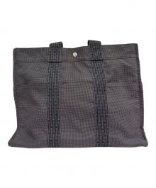 HERMES（エルメス）の古着「トートバッグ　エールラインMM」｜グレー